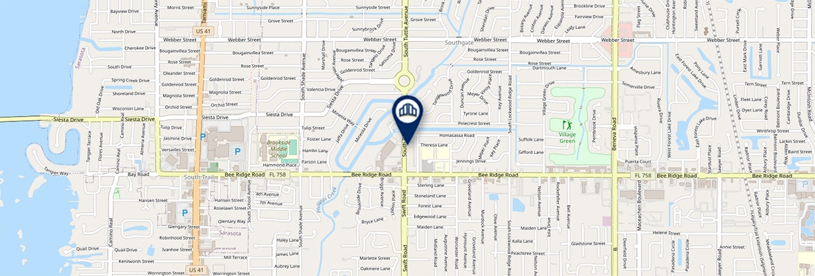 Ben Brown Insurance Location 3731 S Tuttle Ave, Sarasota, FL 34239